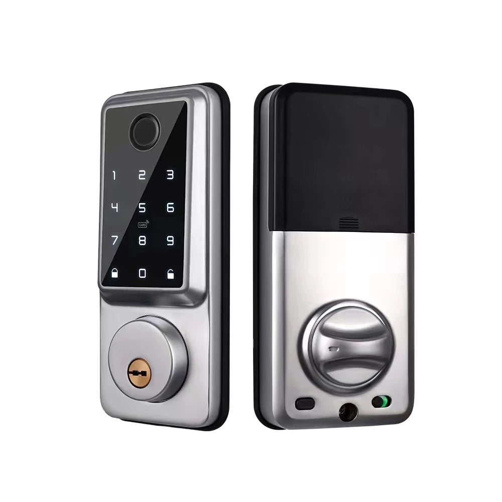 Tuya Wifi TTLock App Lock Fingerprint Door Sensor Fechadura Eletronic Digital Password