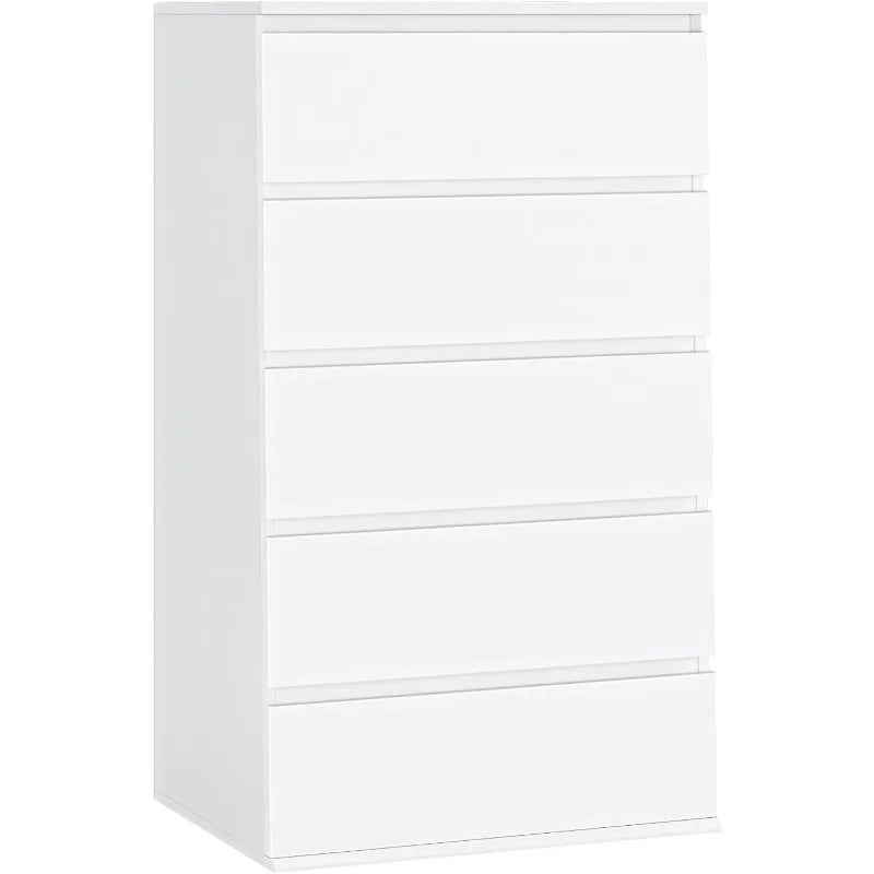 Dresser Tall White Dresser with Large Storage Space